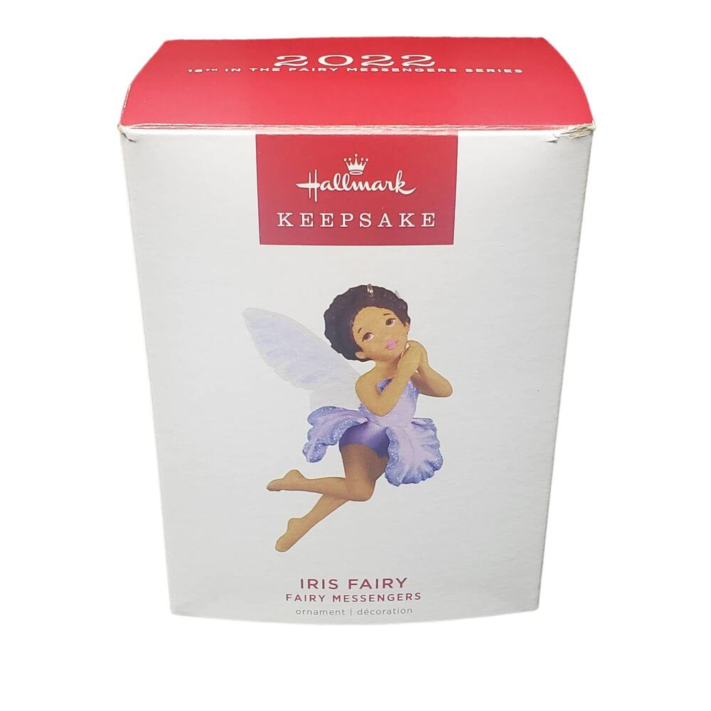 Iris Fairy Messengers Hallmark 2022 Keepsake Christmas Tree Ornament